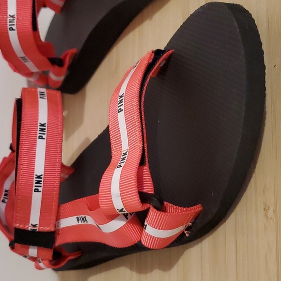 PINK velcro sandals - Picture 4 of 5